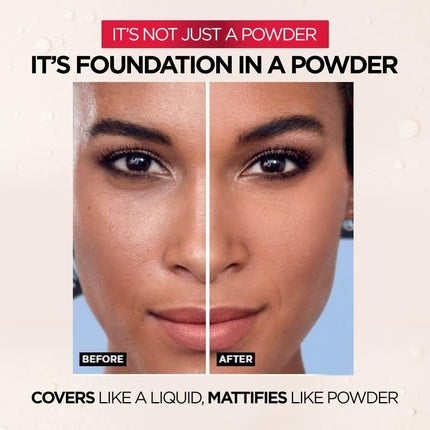 Fond de ten pudra, L'Oréal Paris, Infaillible 24h Fresh Wear, 9g