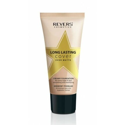 Fond de ten REVERS Long Lasting Cover 08 Sunny, cremos, mat, 30ml