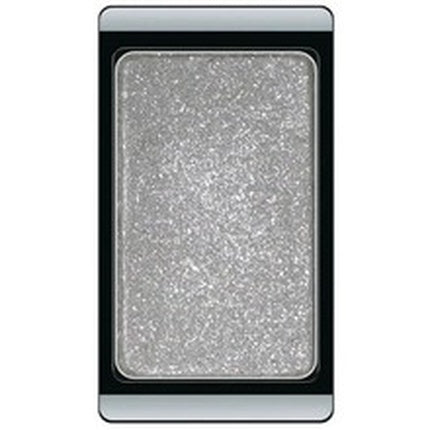 Pudră de ochi Artdeco Glamour Eyeshadow 316 Glam Granite Grey, gri argintiu cu sclipici