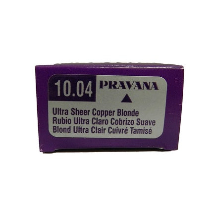 Colorant pentru păr Pravana ChromaSilk Creme 10.04 Ultra Sheer Copper Blonde, 85g