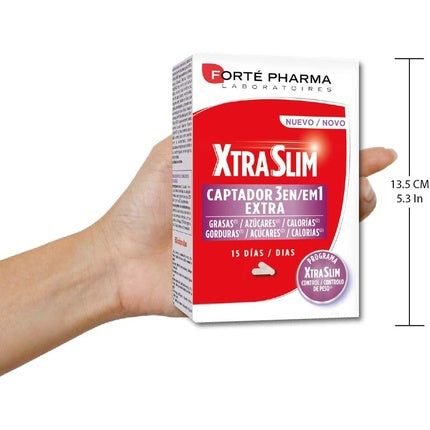 Supliment alimentar Forté Pharma XtraSlim 60 capsule, alb