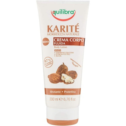Cremă de mâini, Equilibra, karite, 200 ml