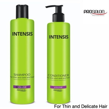 Sampon și Balsam, Prosalon Intensis, volum, verde