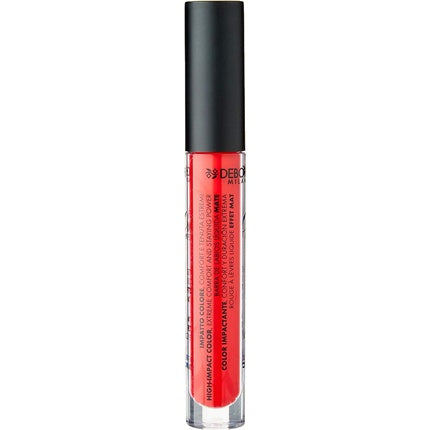 Ruj lichid Deborah Milano Velvet Liquid Lipstick 07, roșu intens