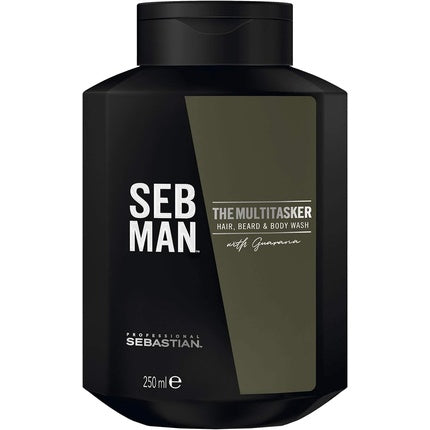 Șampon, Sebastian Professional, SEB MAN The Multitasker, 3 în 1, 250ml
