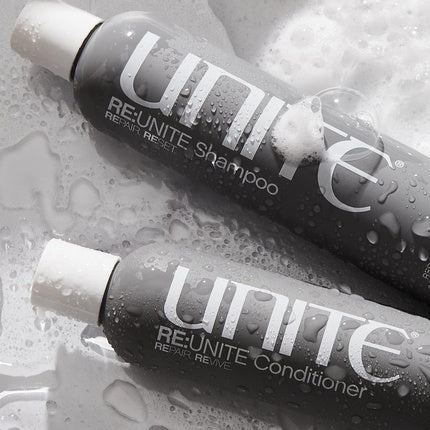 Unite Re.Unite Șampon Reparant, Unisex, 10oz (295ml), Culoare Gri
