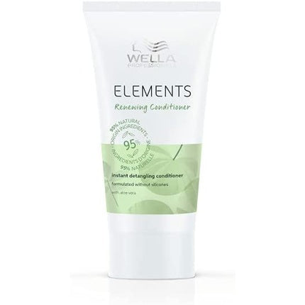 Condiționator par Wella Professionals Elements Renewing, 30 ml, alb-verde