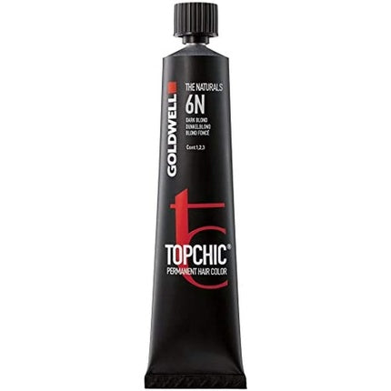 Vopsea de Par, Goldwell, Topchic 5A, Blond Cenușiu Deschis, 60ml