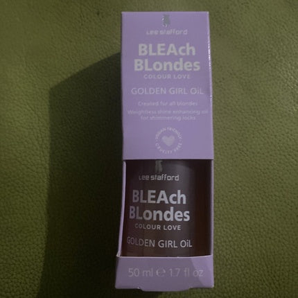 Lee Stafford Bleach Blondes Golden Girl Hair Oil, 50ml