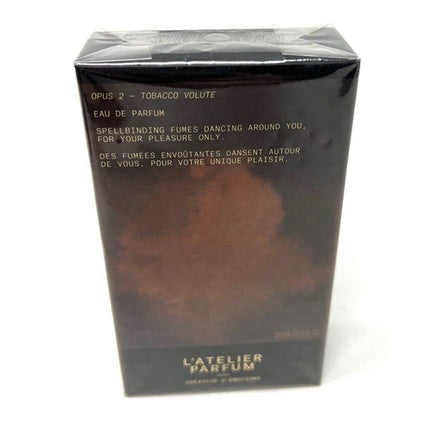 Eau de Parfum, L'Atelier Parfum, Opus 2 Tobacco Volute, 100ml, Aromatic