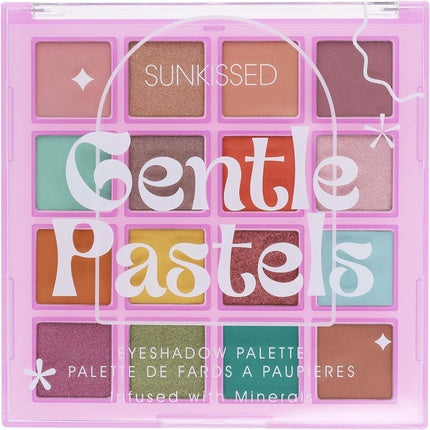Paleta farduri, Sunkissed, 16 nuante pastelate si nude