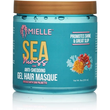 Masca gel pentru păr, Mielle, Sea Moss, albastru, 235 ml