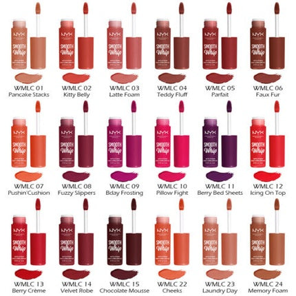 Ruj mat, NYX, Smooth Whip, cremă