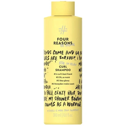Șampon pentru bucle, Four Reasons Original Curl Shampoo, galben, 300 ml