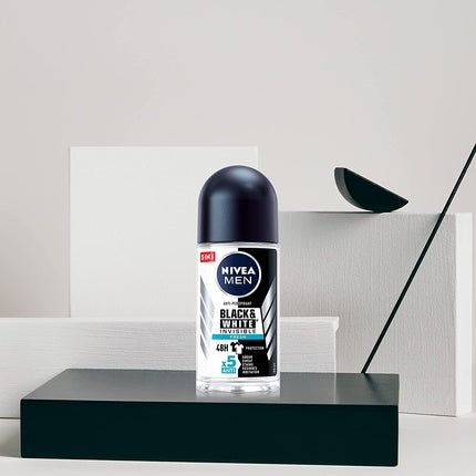 Deodorant roll-on, Nivea, Black&White Invisible Fresh, 50ml
