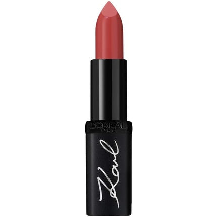 Baton de buze L'Oréal Paris Karl Lagerfeld Contemporary, culoare roșu-portocaliu
