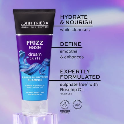 Sampon pentru par cret, John Frieda, Dream Curls, 250ml