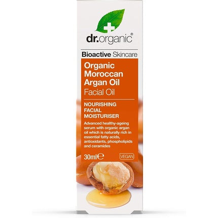 Ulei Facial, Dr Organic, Moroccan Argan, 30ml, Bio