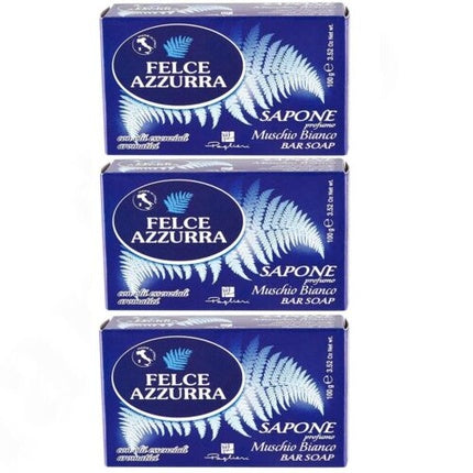 Săpun Paglieri Felce Azzurra White Musk, alb, 100g