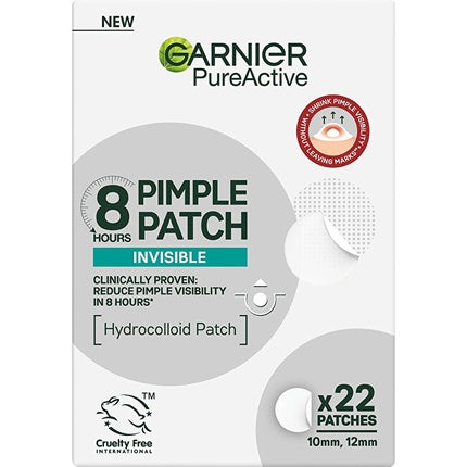 Plăci hidrocoloidale pentru acnee Garnier Pure Active - 22 bucăți