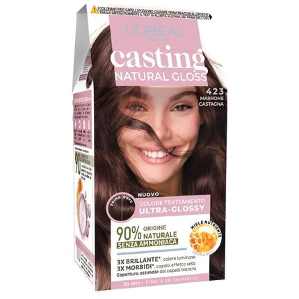 Vopsea de păr, Casting, Ultra Glossy, castaniu