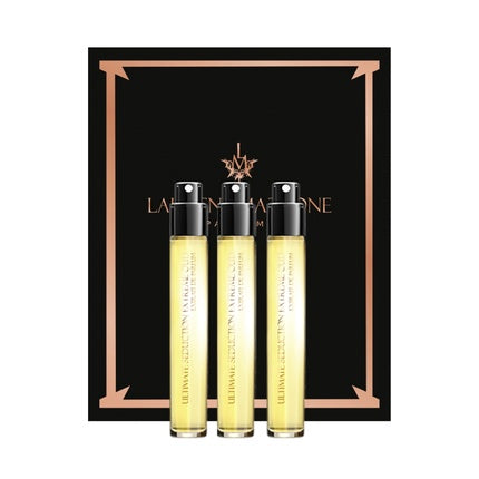 Set Parfum Laurent Mazzone, Trio Ultimate Seduction Oud Extrait De Parfum Unisex, 3 x 15 ml