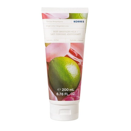 Lapte de corp Korres, Ginger Lime, cu aloe vera, 200ml