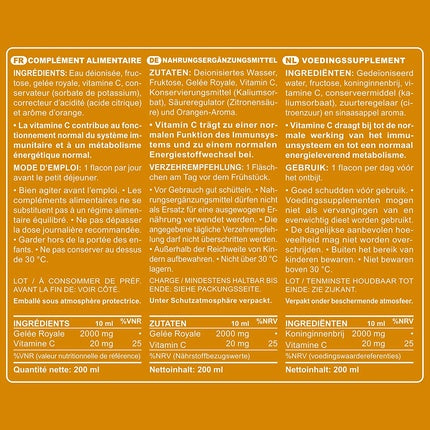 Vitamine, Marnys Apivit C Plus, 20 fiole