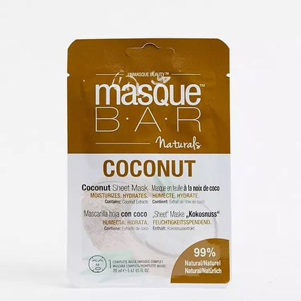 Masca Hidratantă cu Frunză de Cocos, Masque Bar Naturals, 9oz