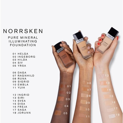 Fond de ten, Idun Minerals, Norrsken, bej