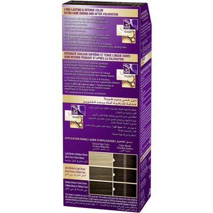 Vopsea de păr Schwarzkopf Palette Intensive, 100ml, Culoare Medium Brown, cu Keratină