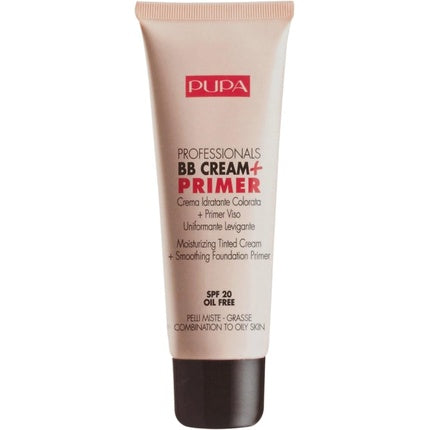 BB Cream + Primer, Pupa, SPF20 001 Nude, 50ml