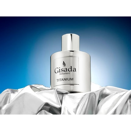 Gisada Titanium Eau de Parfum 100ml pentru bărbați - parfum picant, vibrant, proaspăt și puternic