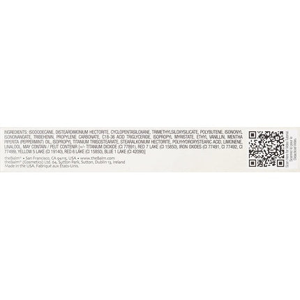 Gloss de buze TheBalm Meet Matte Hughes Charming, roșu