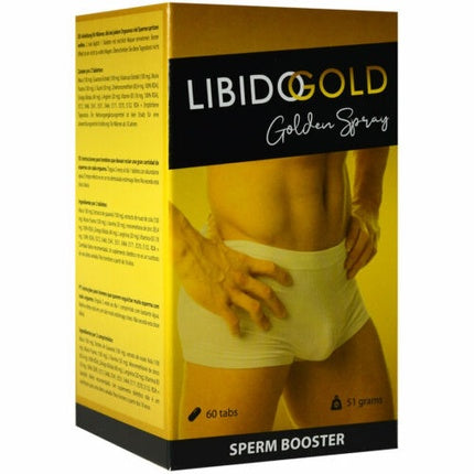 Supliment Morninstar Pharma Bv, Libido Gold, 60 Tablete, galben