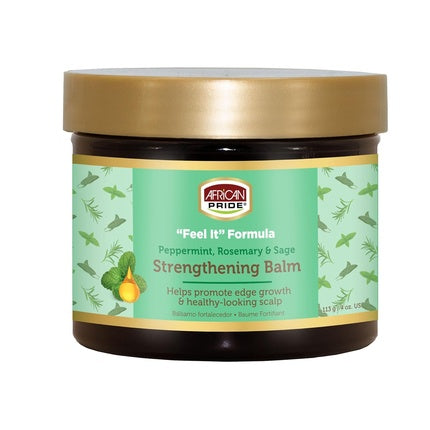 Balsam de păr African Pride Feel It Formula, 155g, ambalaj din sticlă