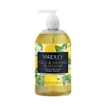Săpun lichid, Yardley London, Yuzu & Floare de Portocal, 500ml