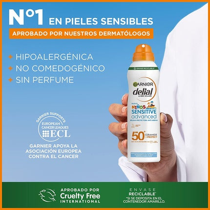 Spray pentru copii, Garnier, SPF50+, 200ml