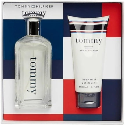 Set Cadou Parfum Tommy Hilfiger, apă de toaletă și gel de duș, 100 ml + 100 ml