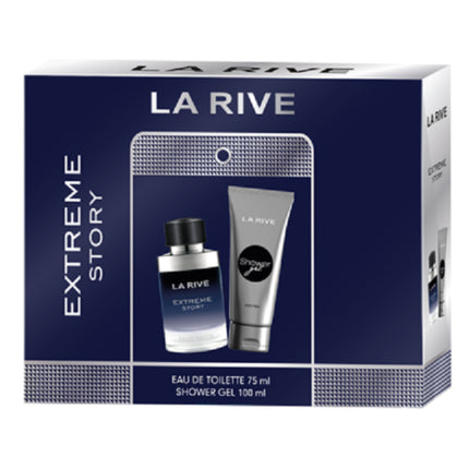 Set cadou parfum, La Rive Extreme Story, gel de dus 100ml