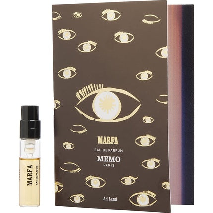 Eau de Parfum Memo Paris Marfa Vial on Card