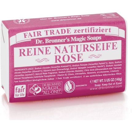 Săpun lichid Dr. Bronner's Magic Soap Rose, 140g