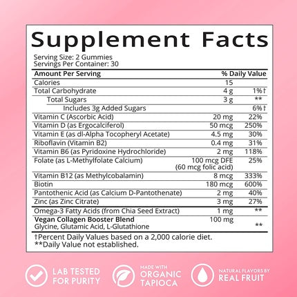 Multivitamine Feminin, Sugarbearhair, Vegane, 60 piese