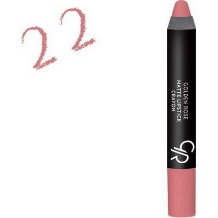 Ruj Creion, Golden Rose, Matte, roz