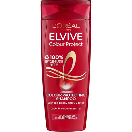 Șampon L'Oréal Paris Elvive Colour Protect, 400ml, roșu