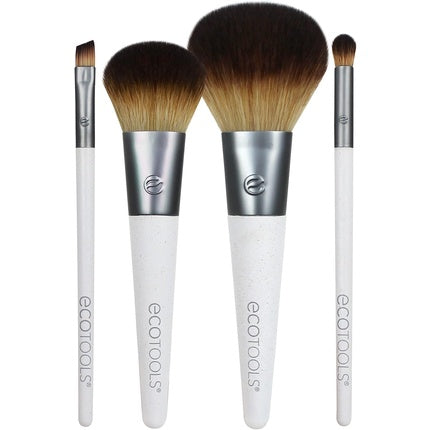 Set pensule machiaj, Ecotools, On-The-Go Style Kit, multifuncțional