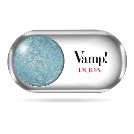 Fard de pleoape, Pupa Milano, Vamp! 306 Bon-Ton Blue, Wet&Dry