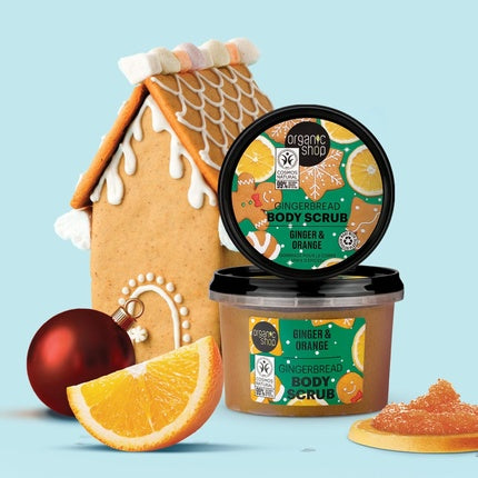 Set Îngrijire Corp, Organic Shop, Holiday Bliss, portocaliu