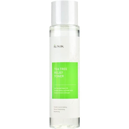 Toner Facial Iunik Tea Tree Relief, 200ml, Verde