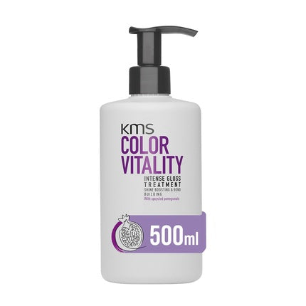 Masca de păr colorantă KMS Colorvitality Intense Gloss Treatment, 500 ml, alb/violet